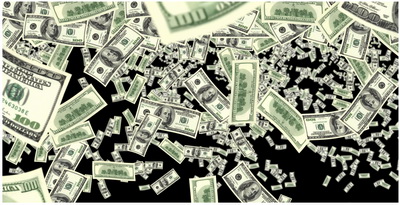 Money Scattered Pic