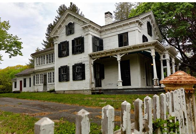 For those in search of something grander than a mere home to buy, a celebrated New England ghost town is up for sale—for the third time in three years