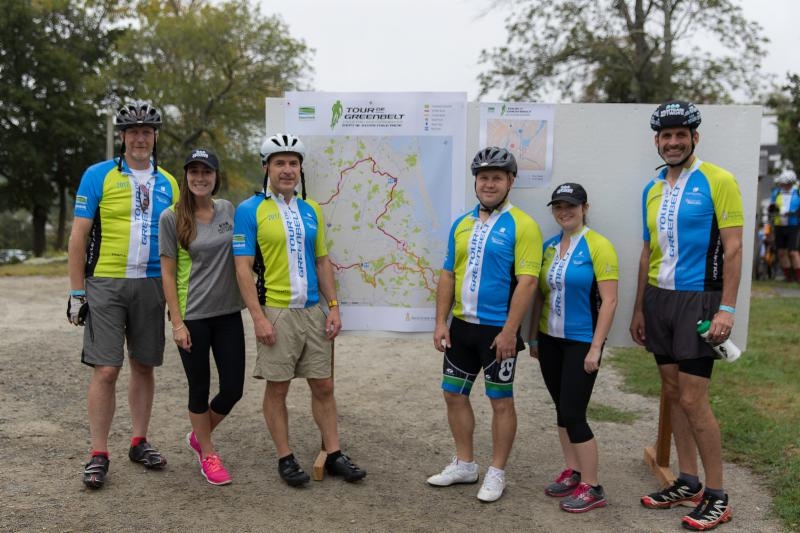 Employees and friends of Mortgage Network Inc. recently participated in the annual Tour de Greenbelt, a popular New England cycling event in support of local land preservation
