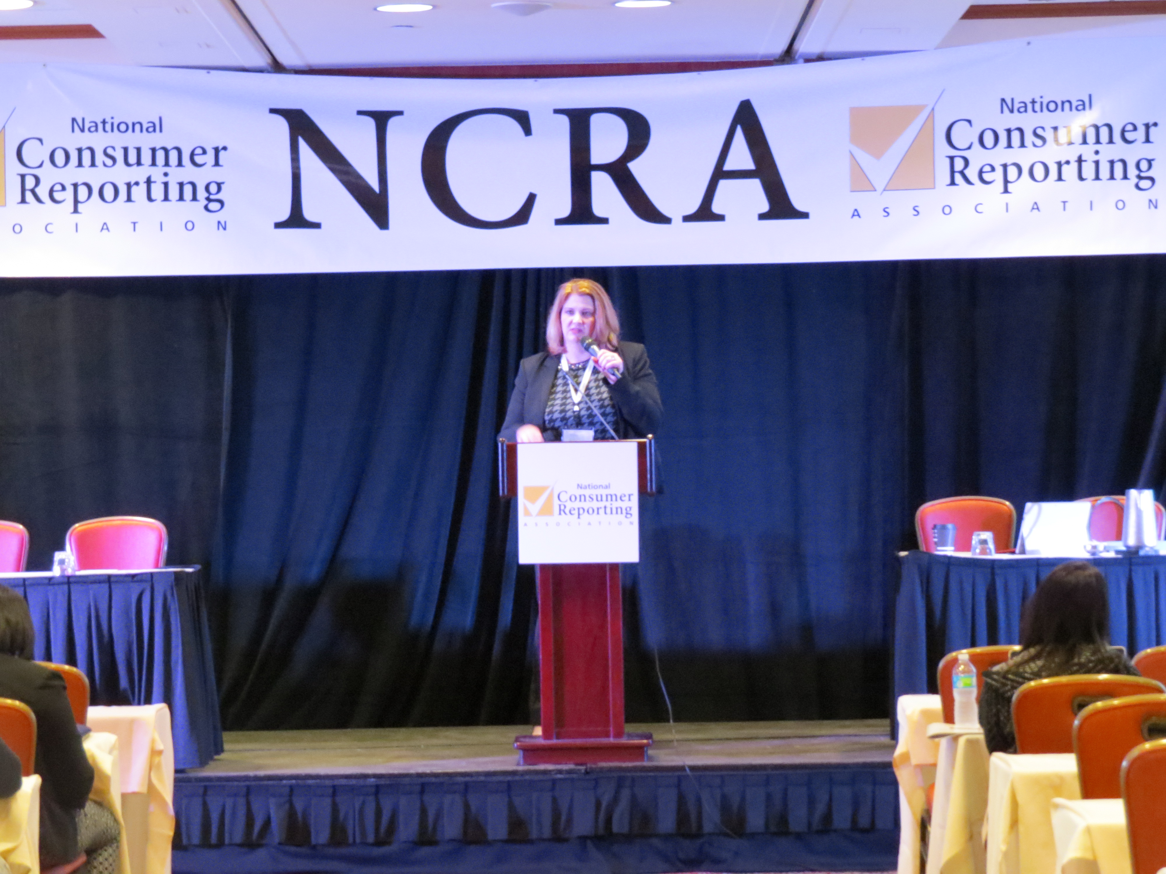 NCRA Legal Counsel Christi Lawson provides a legal update to Conference attendees