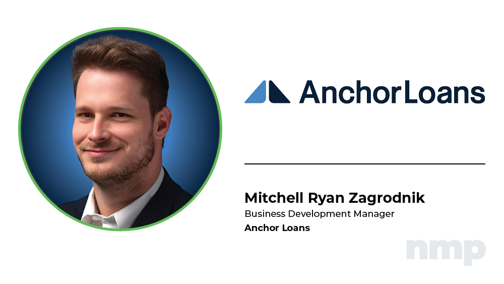 Mitchell Ryan Zagrodnik Joins Anchor Loans As Business Development Manager