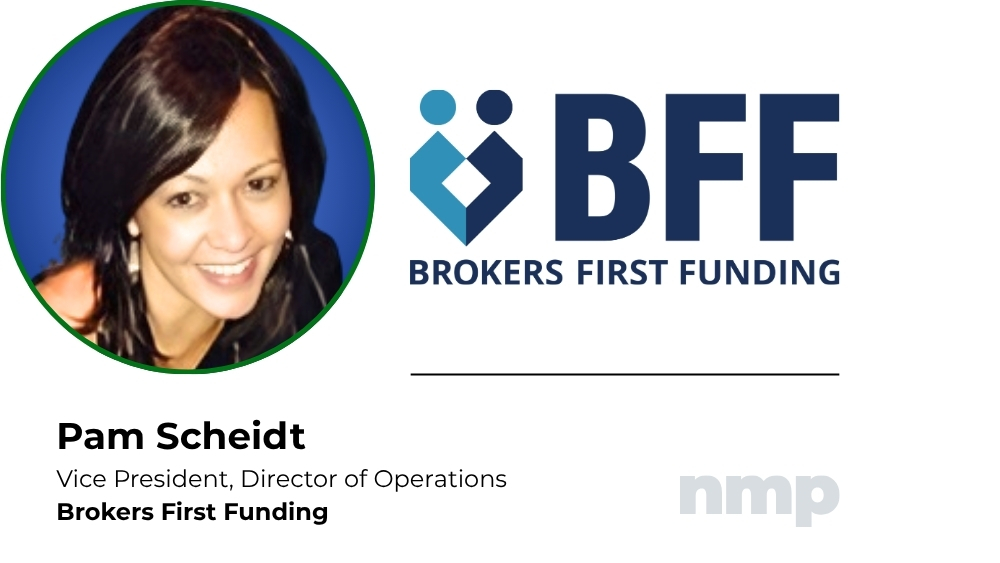 Brokers First Funding Names Pam Scheidt Operations Director