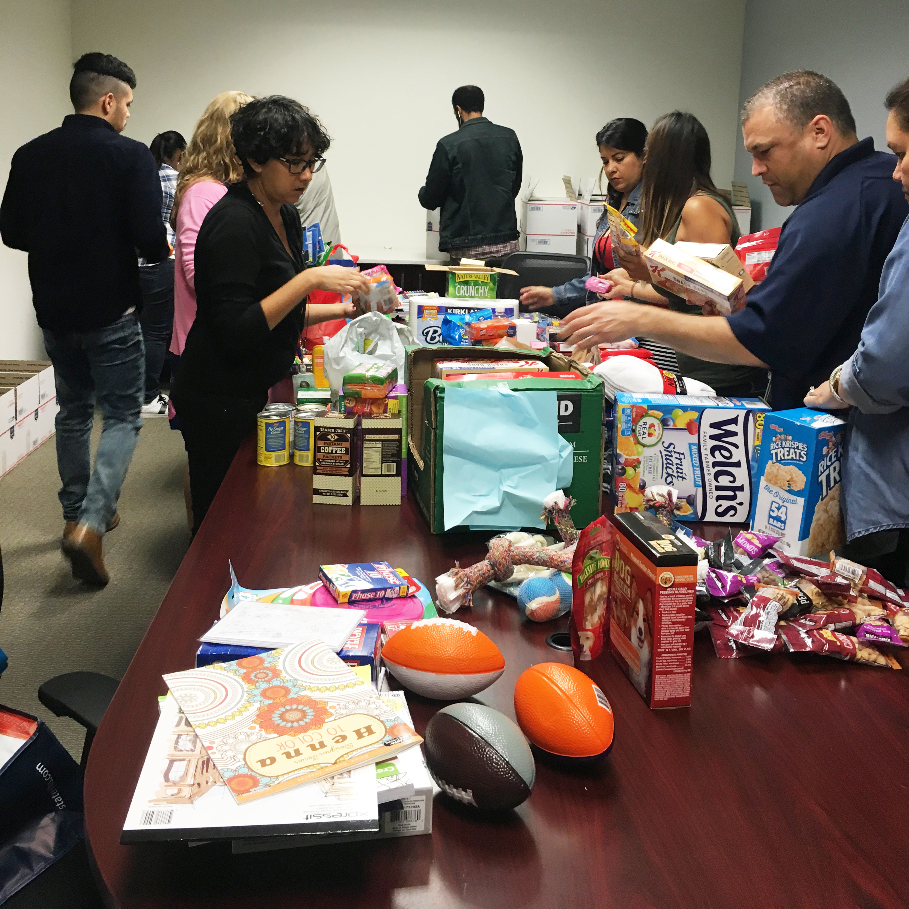 Carrington Charitable Foundation Collects Care Packages for Active Servicemembers