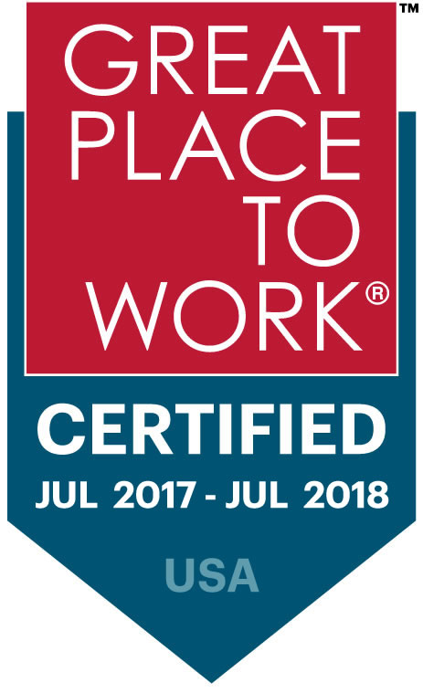 Castle &amp; Cooke Mortgage has been certified as a great workplace by the independent analysts at Great Place to Work