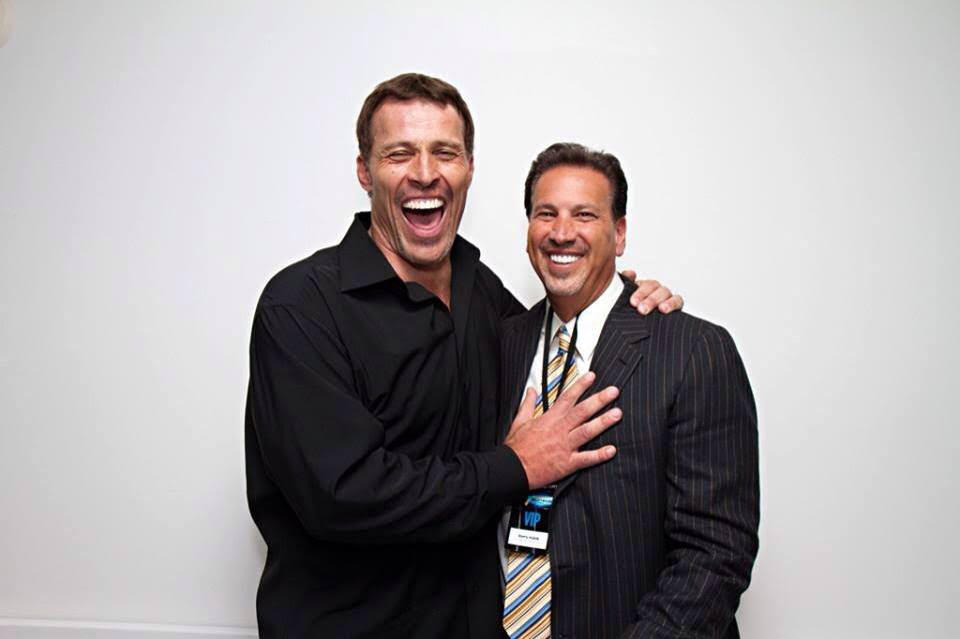 Tony Robbins with Barry Habib