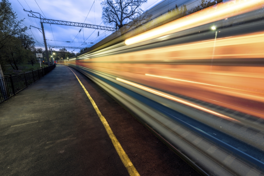 Train Blur