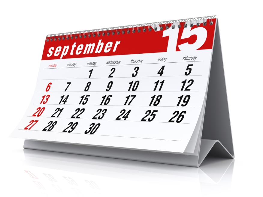 September Calendar Pic/Credit: klenger