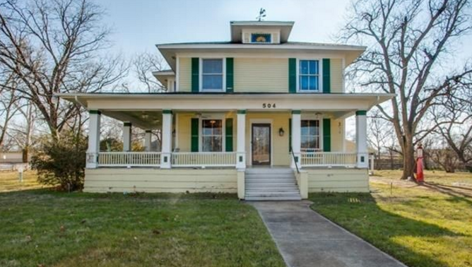 A rare surviving house that was among the inventory sold in the early 20th Century through the Sears, Roebuck and Co. catalog is on the market in suburban Dallas