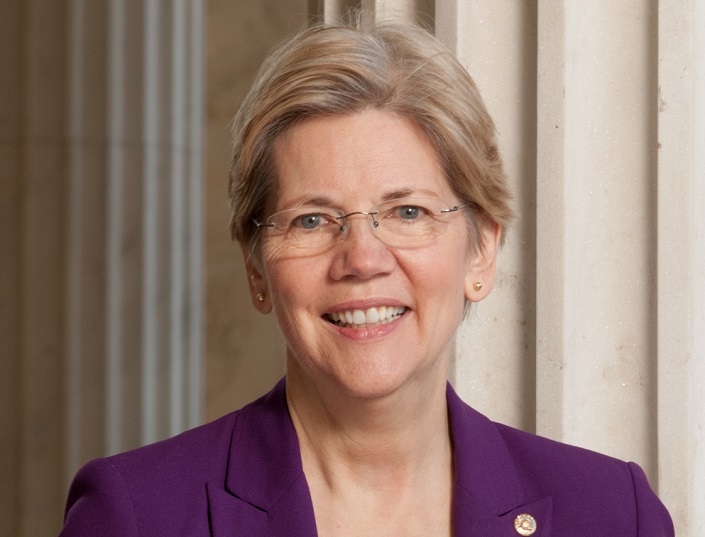 Sen. Elizabeth Warren (D-MA), who made her reputation by calling for greater transparency within the financial services industry