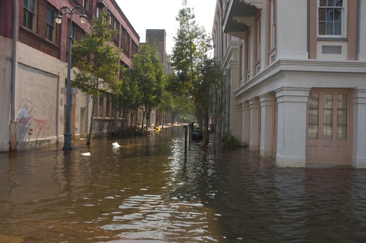 As President Obama tours the flood ravaged sections of Louisiana