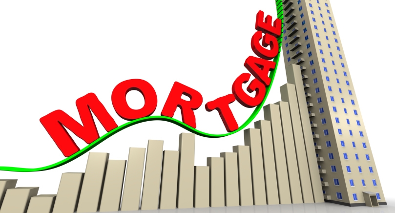 The Federal Housing Finance Agency (FHFA) is reporting that mortgage rates took a healthy uptick last month
