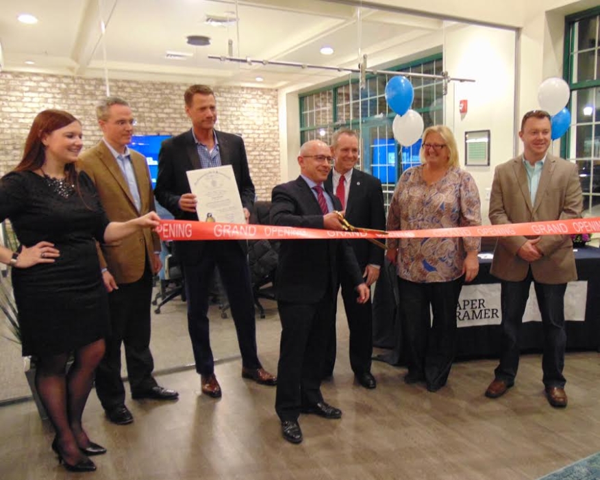 Draper and Kramer Mortgage Corporation celebrated the grand opening of its new Franklin, Mass.