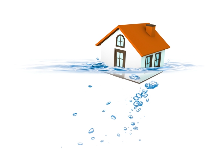 Nearly 5.5 million residential properties were seriously underwater during the first quarter