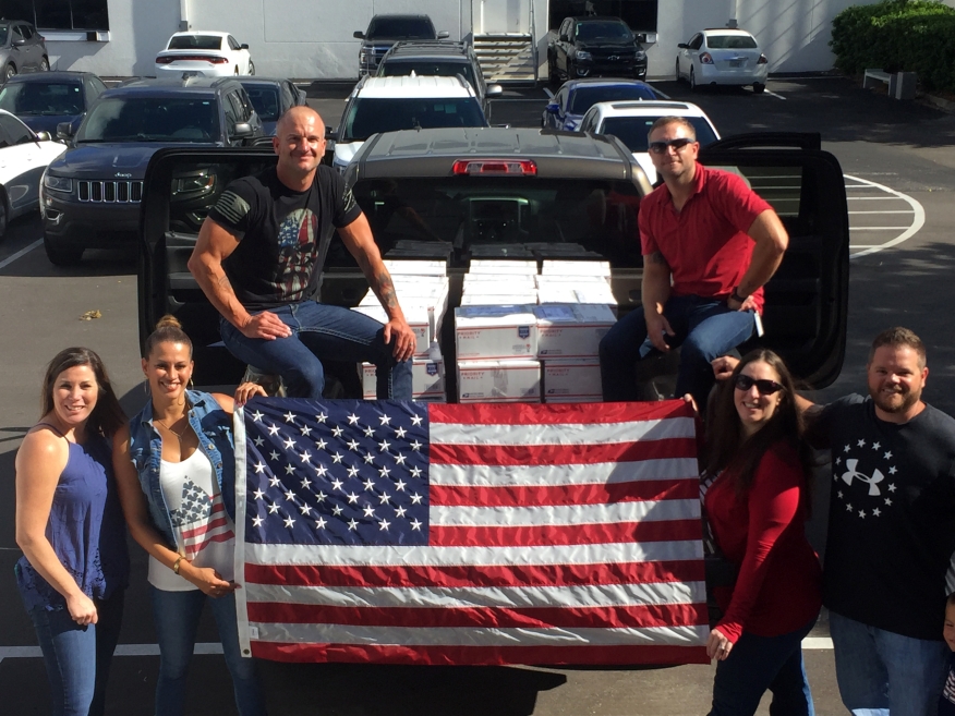 Carrington Charitable Foundation (CCF), the non-profit organization of The Carrington Companies, conducted its annual Boxes for Our Troops Challenge, collecting nearly 2,400 care packages for active duty service members deployed around the world