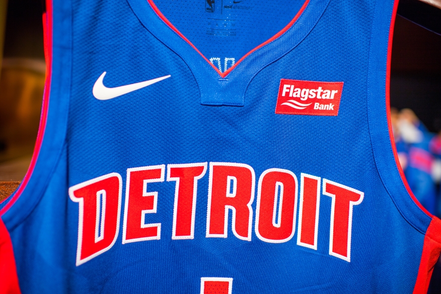 The Detroit Pistons of the National Basketball Association (NBA) and Flagstar Bank have announced a multi-year corporate partnership deal that brands Flagstar Bank as the franchise’s first-ever jersey partner