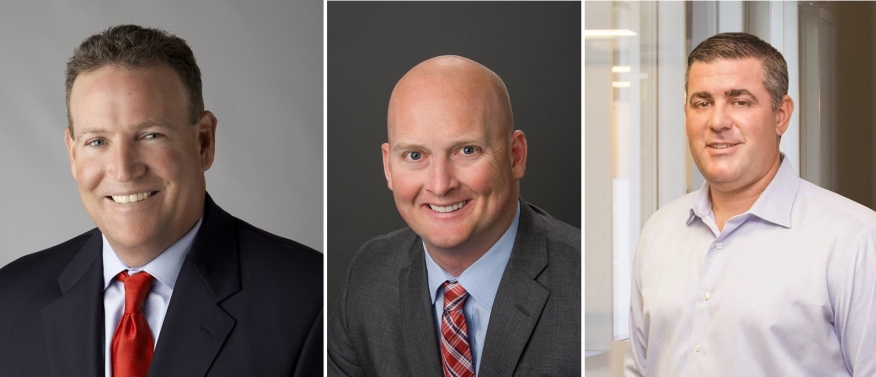 Waterstone Mortgage Corporation has named David Holbrook, Dustin Owen and Michael Smalley as Regional Vice Presidents for the southeastern area of the nation