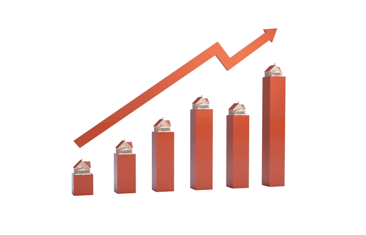 Home prices climbed for the 24th consecutive month in March while home sales fell for a fourth consecutive month