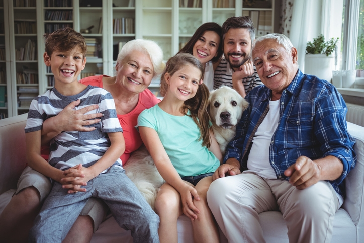 Twenty percent of the U.S. population lives in multigenerational households, according to new data from the Pew Research Center