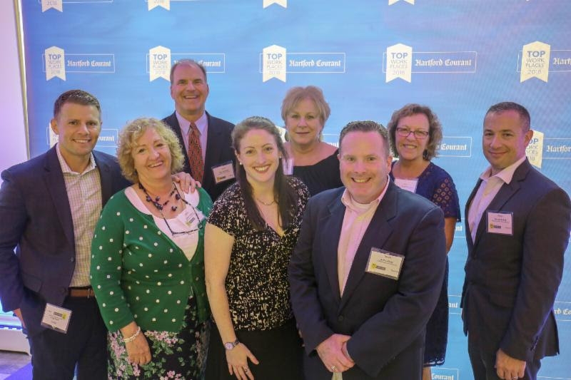 For the seventh year in a row, Norcom Mortgage and Insurance has earned the Top Workplace Award, presented by the Hartford Courant