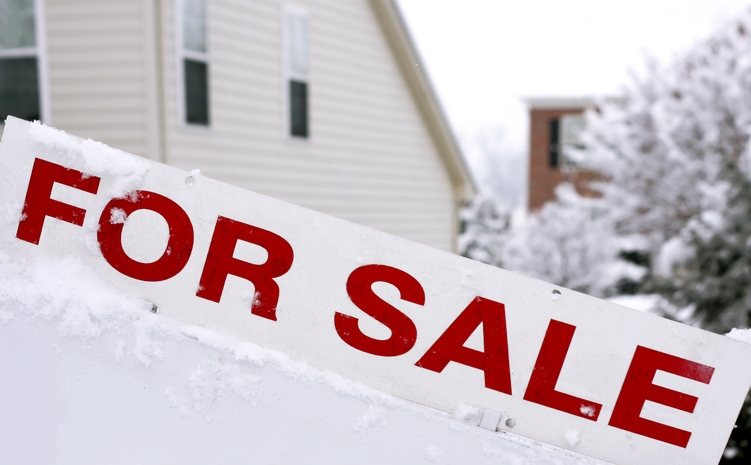 The latest housing data show a market experiencing a winter slowdown