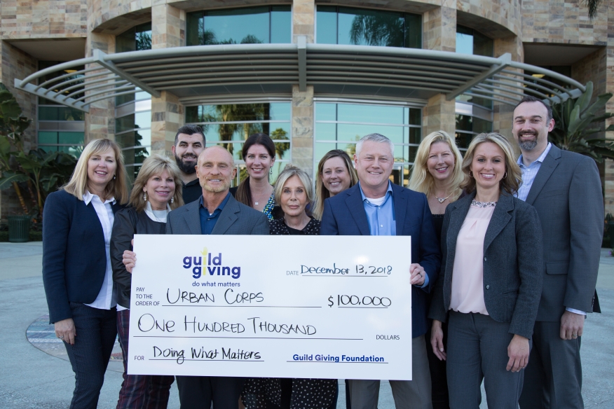 Guild Mortgage has raised more than $300,000 for three San Diego-based charities in support of the homeless and disadvantaged women and children