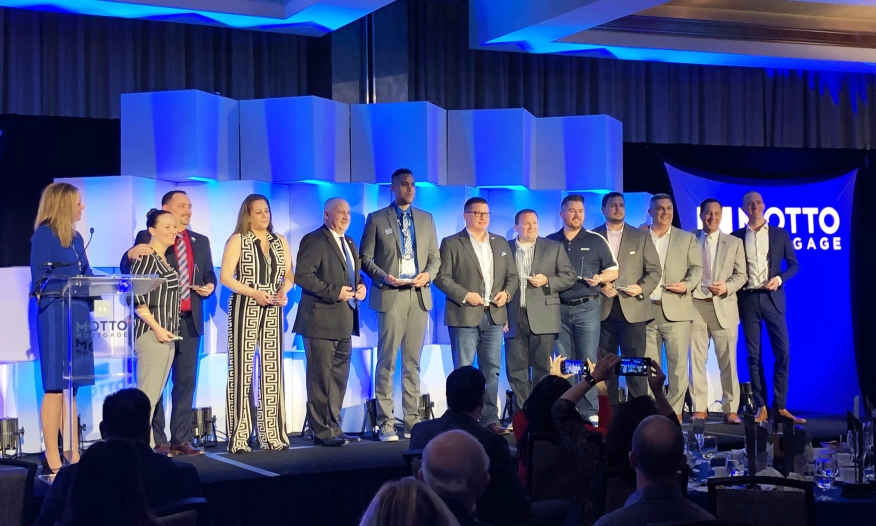 Motto Mortgage, the second member of the RE/MAX Holdings Inc. family of brands, held its second annual awards ceremony during its Motto MILE Summit at the MGM Grand in Las Vegas