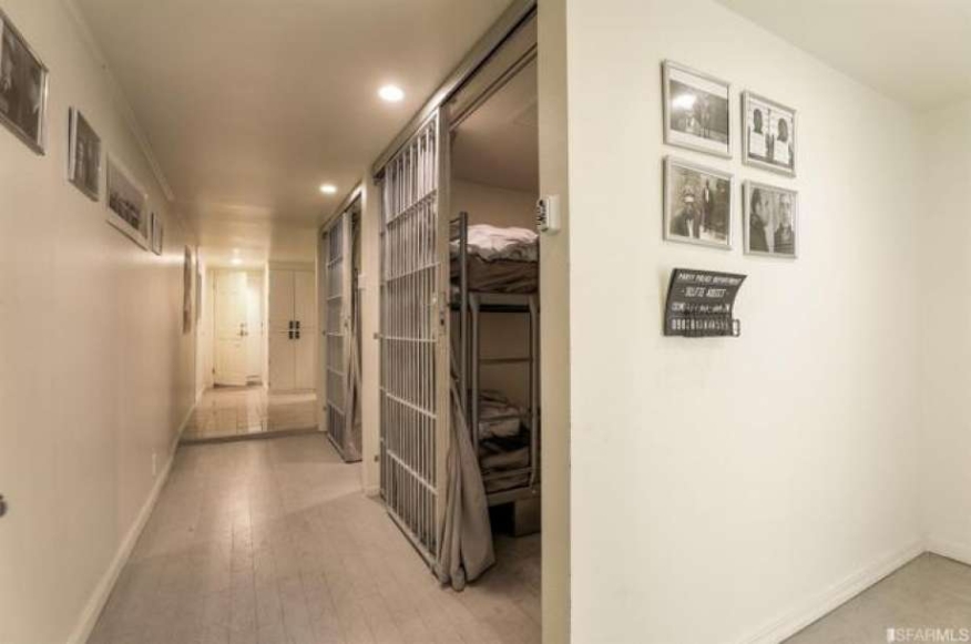 While most home sellers recognize the value of having a garage as part of the residence, one San Francisco seller is highlighting the attraction of having basement jail cells as part of the property