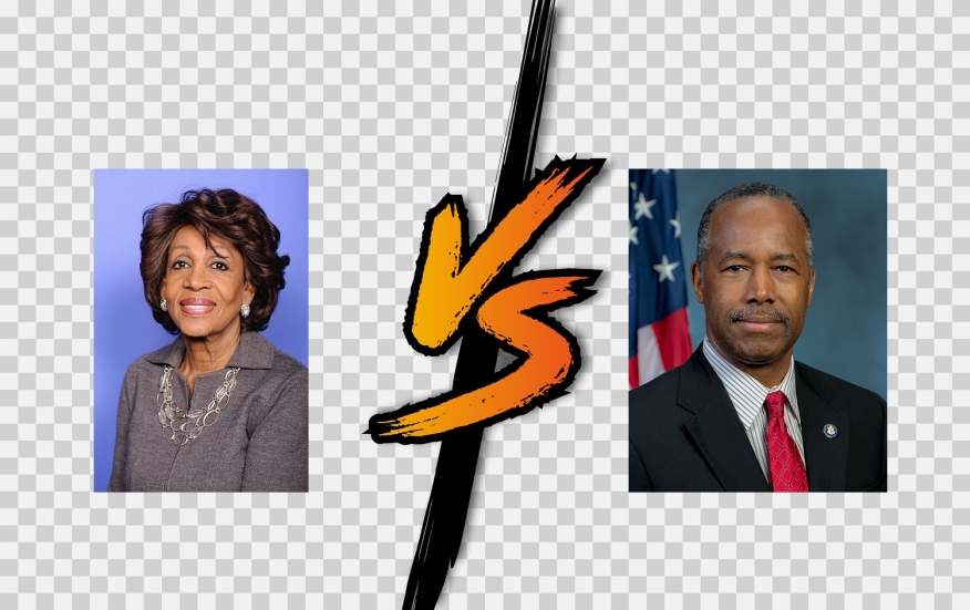 Rep. Maxine Waters (D-CA), the chairwoman of the House Financial Services Committee has engaged in a public feud with Housing & Urban Development (HUD) Secretary Ben Carson