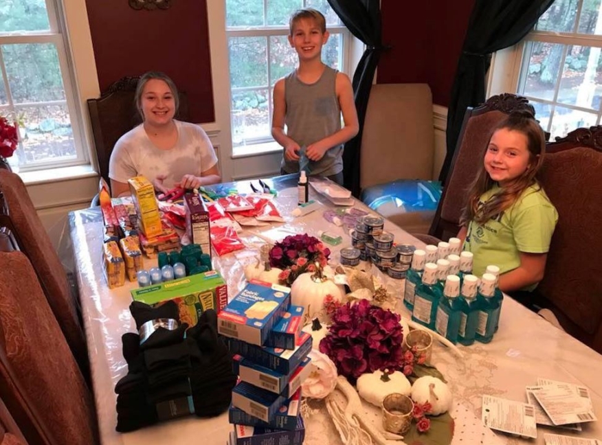 Every year after the Thanksgiving holiday, I have gathered the children to an assembly line to create “Blessing Bags” for the homeless