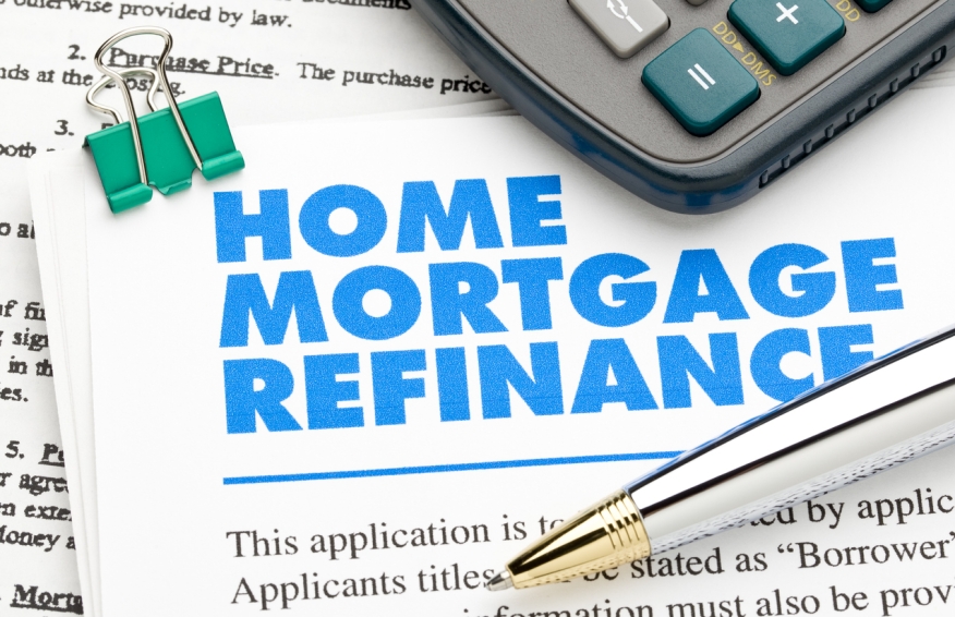 Mortgage refinance application. Credit: iStock.com/billoxford