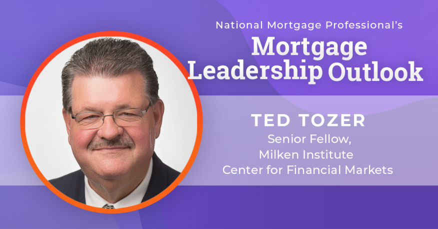 Ted Tozer, senior fellow for the Milken Institute Center for Financial Markets
