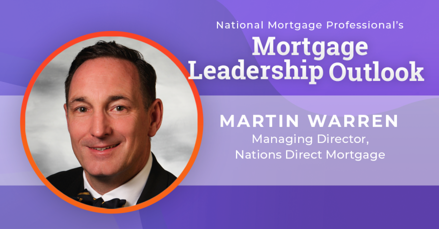 Martin Warren, managing director, specialty lending and servicing for Nations Direct Mortgage