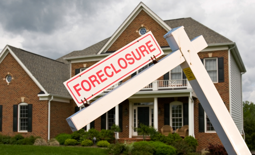 House under foreclosure