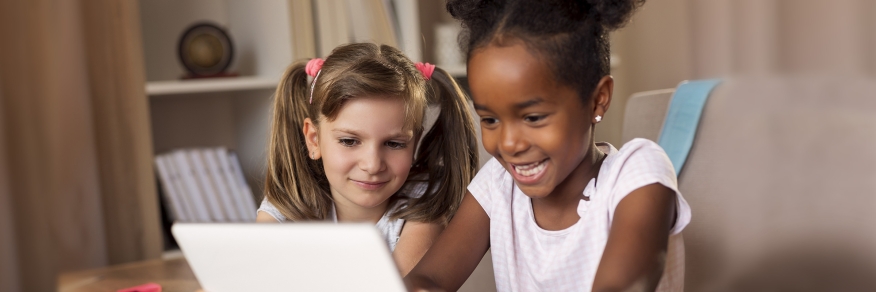 Children using a laptop. Credit: Quicken Loans
