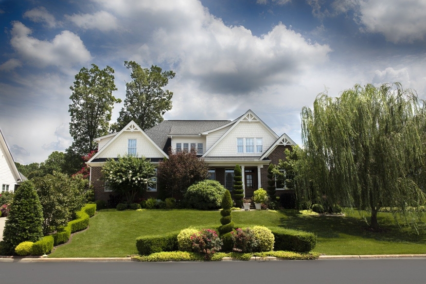 House in the suburbs.