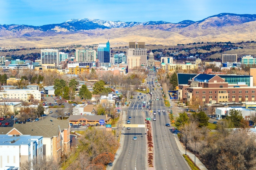 View of Boise, Idaho.