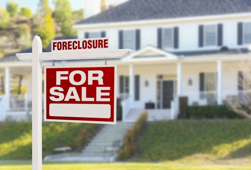 Photo of a house foreclosure. Credit: iStock.com/Feverpitched