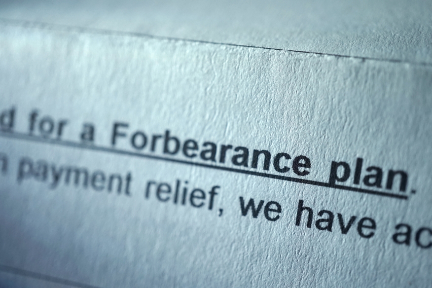 Forbearance plan. Credit: iStock.com/Kameleon007