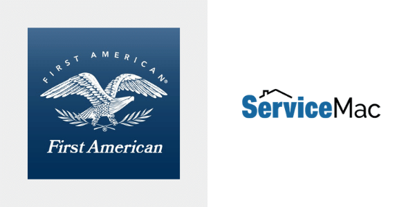 First American Financial Corp. and ServiceMac Logos