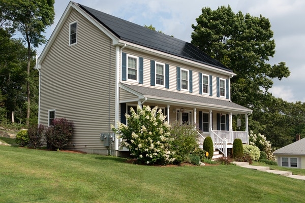 House in the suburbs.