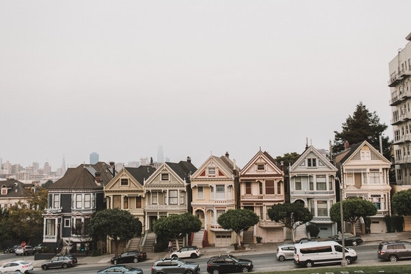 Photo of homes in San Francisco.