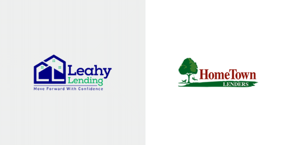 Leahy Lending and HomeTown Lenders logos.