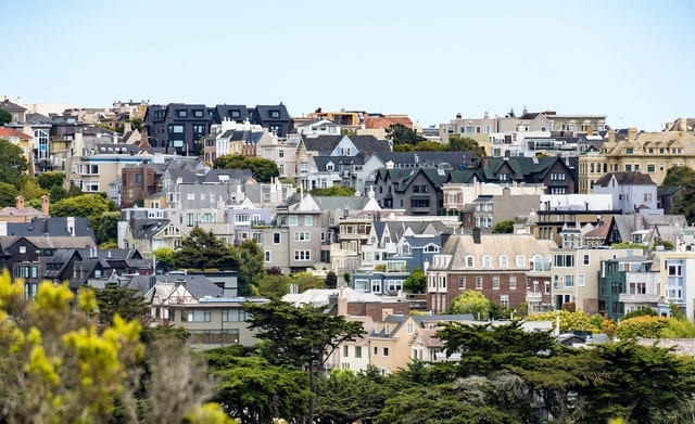 Photos of homes in San Francisco.