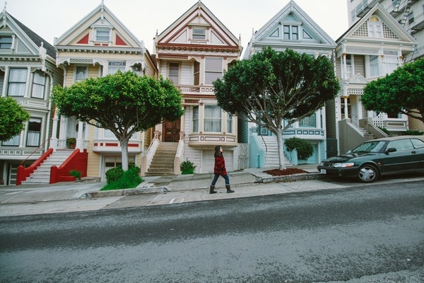 Photo of houses in San Francisco
