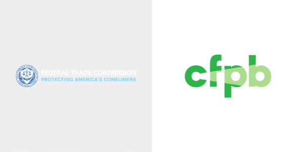 FTC and CFPB logos