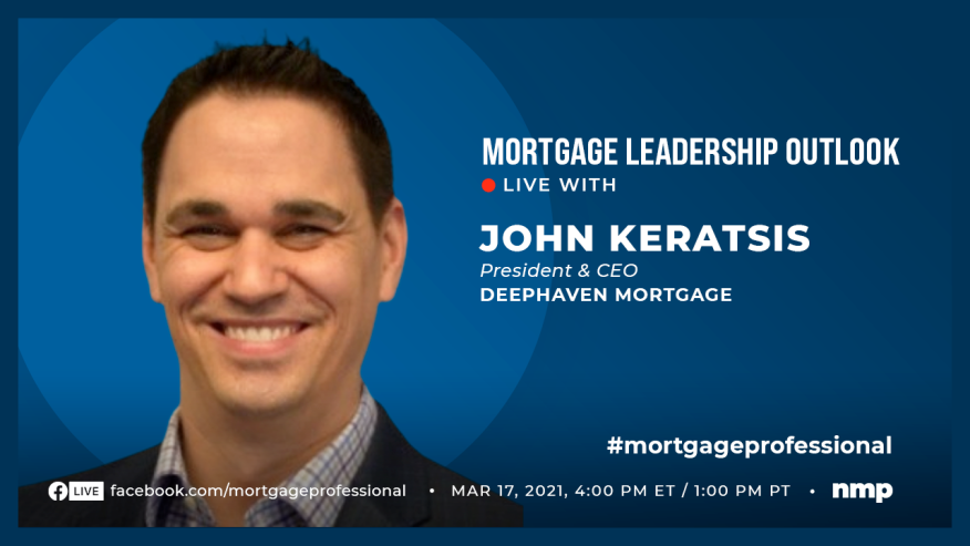 Photo of John Keratsis and marketing for March 17 MLO.