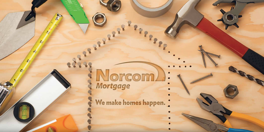 Norcom Mortgage stock image.