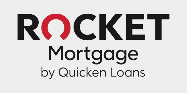 Rocket Mortgage by Quicken Loans logo.