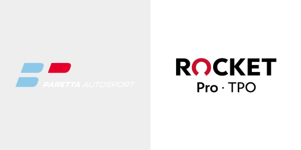 Rocket Pro TPO and Paretta Autosport logos.