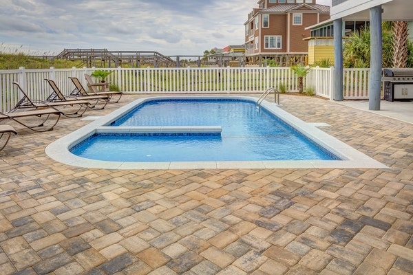 Photo of a pool at a vacation home.